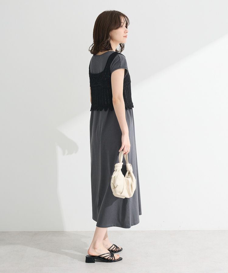 Green Parks「SET2点クロシェベスト＋ワンピース」|ワンピース|