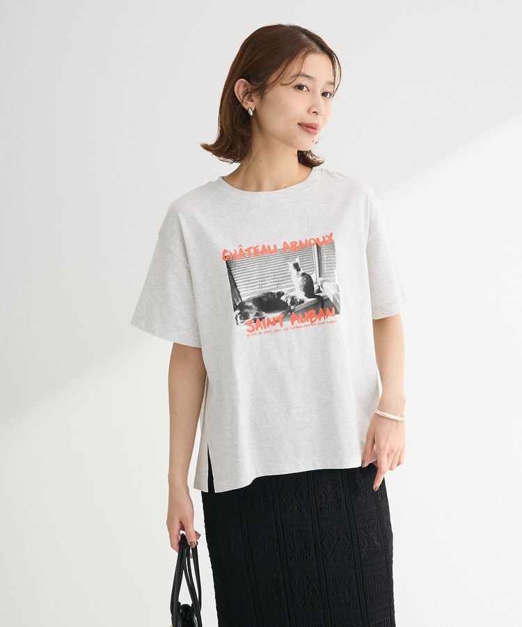 Green Parks「フォトボックスTシャツ」|Tシャツ・カットソー|Orange