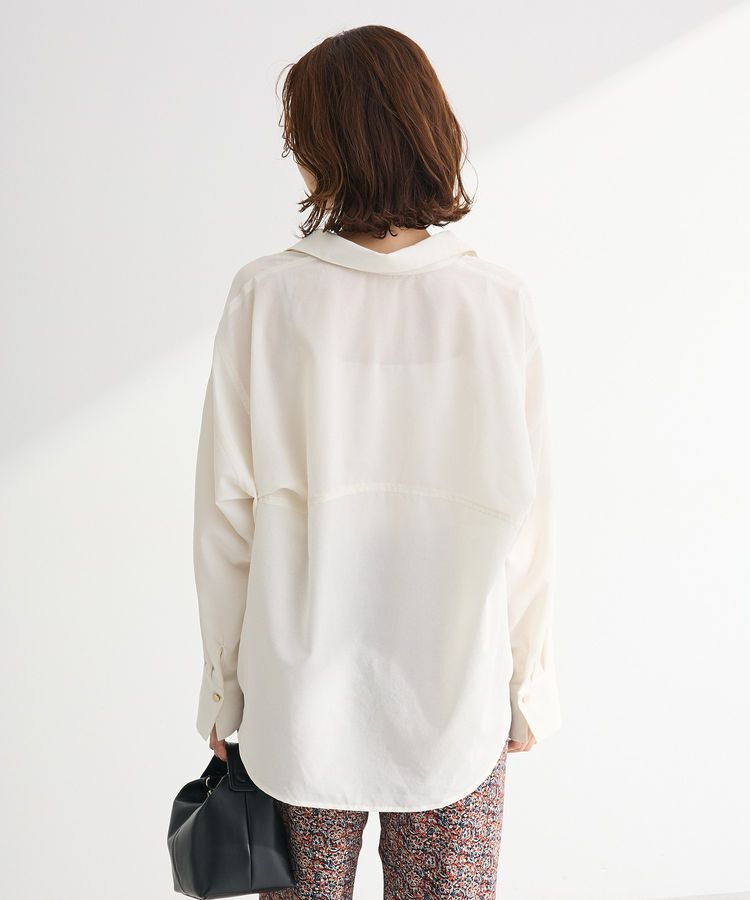 armonia「金ボタン裾ドロストシャツ」|シャツ・ブラウス|