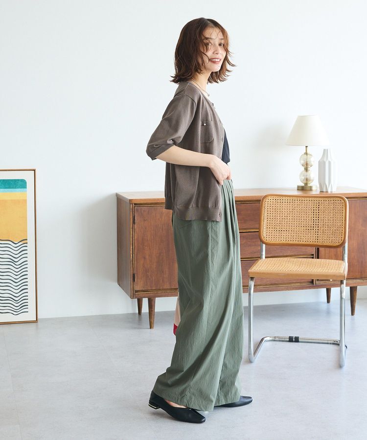 Green Parks「コンパクトポケットカーディガン」|カーディガン|