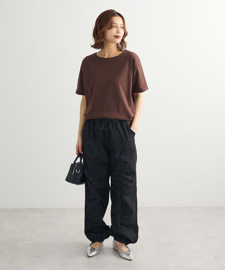 Green Parks「・Petit Fleur リブオーバーサイズTEE」|Tシャツ・カットソー|