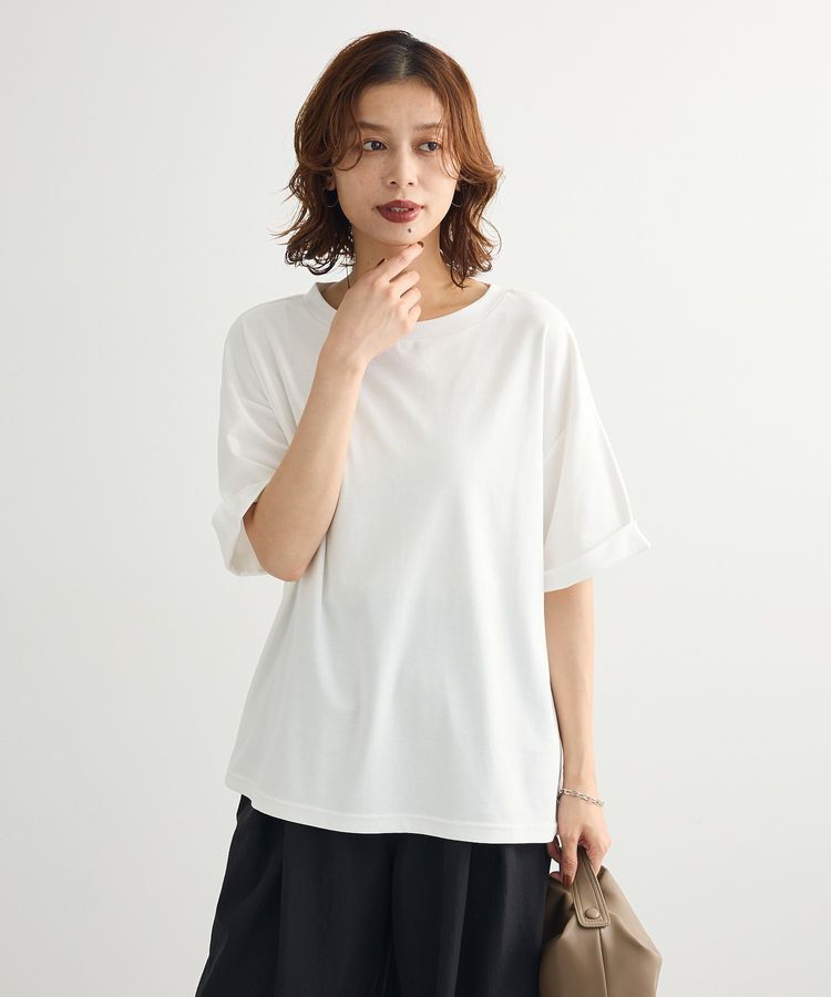 Green Parks「・swing by シルケットオーバーサイズTEE」|Tシャツ・カットソー|