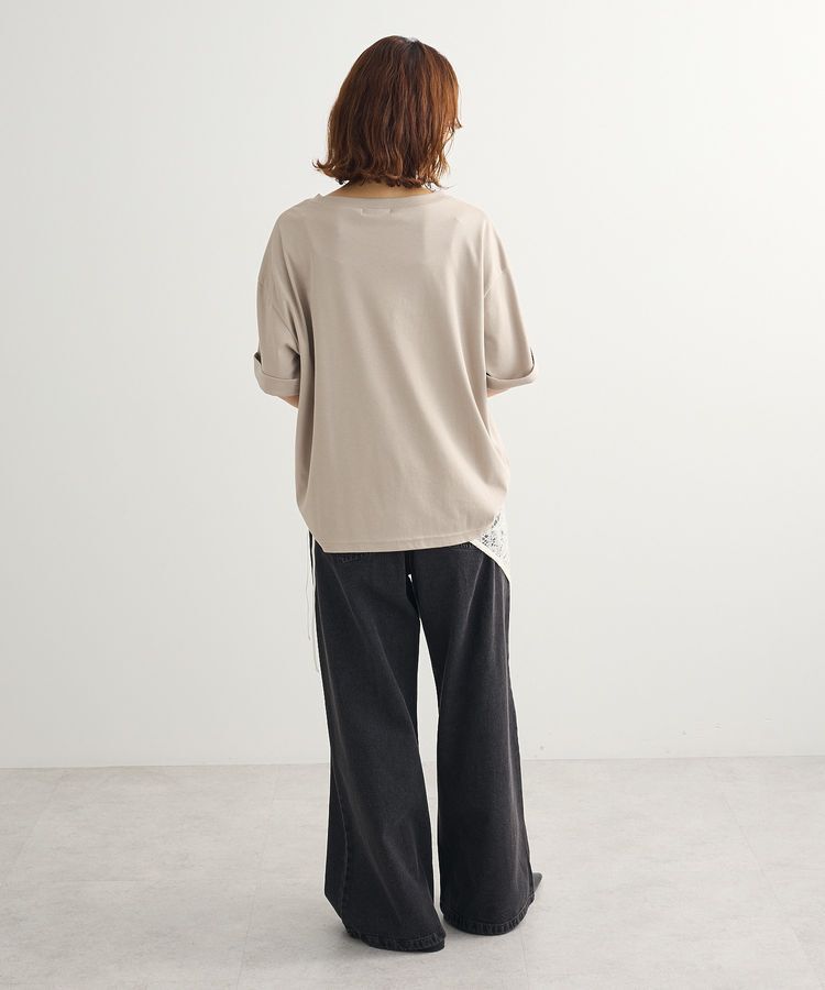 Green Parks「・swing by シルケットオーバーサイズTEE」|Tシャツ・カットソー|