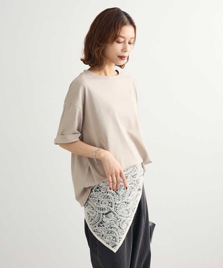 Green Parks「・swing by シルケットオーバーサイズTEE」|Tシャツ・カットソー|