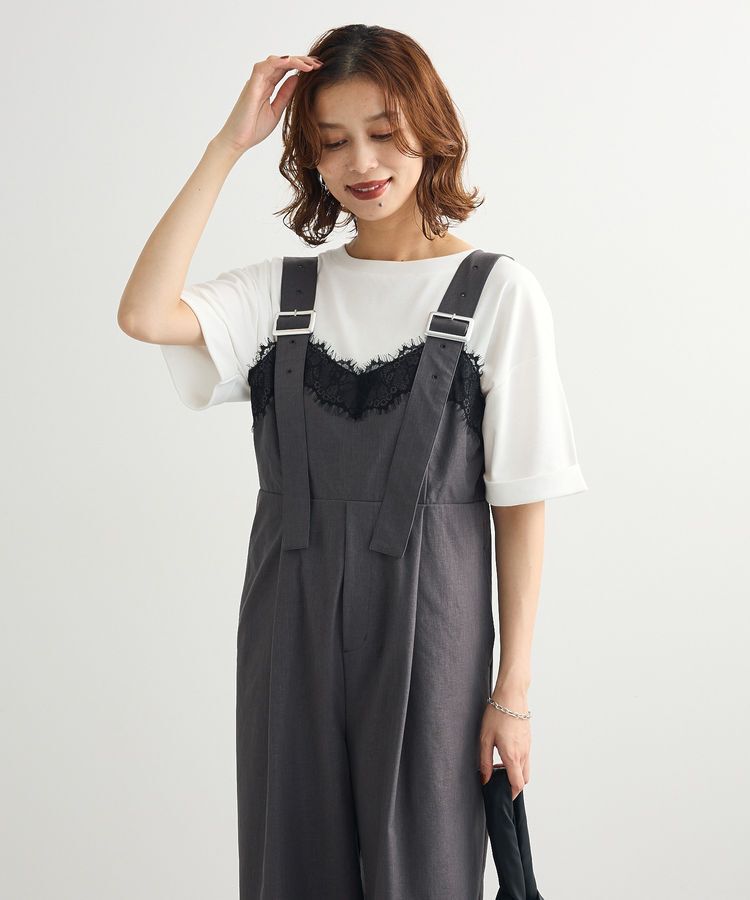 Green Parks「・swing by シルケットオーバーサイズTEE」|Tシャツ・カットソー|