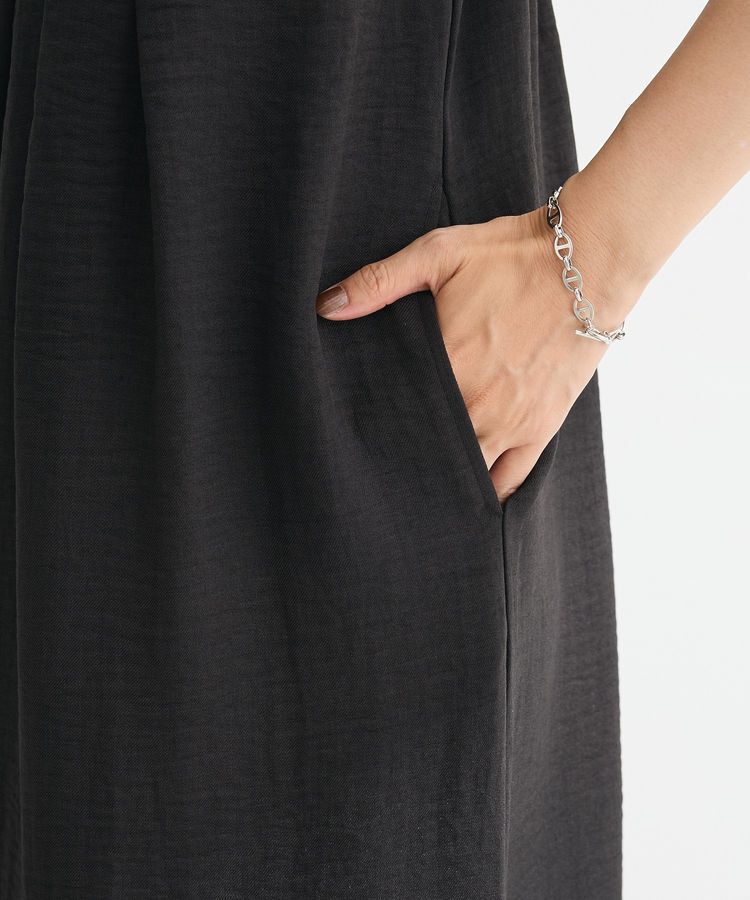 armonia「接触冷感麻調ゆったりサロペット」|オールインワン|