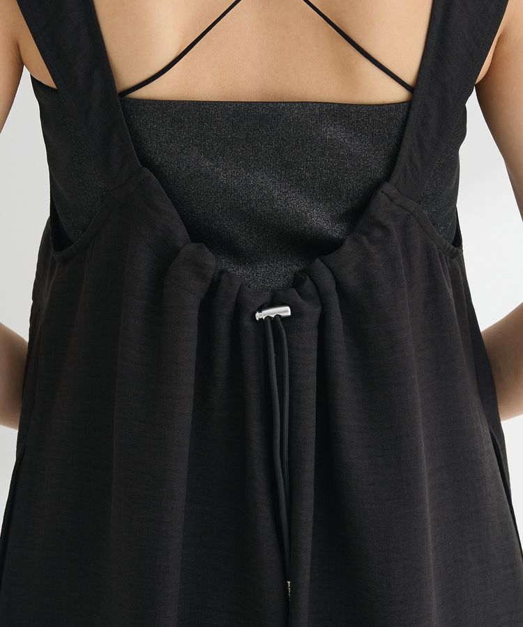 armonia「接触冷感麻調ゆったりサロペット」|オールインワン|