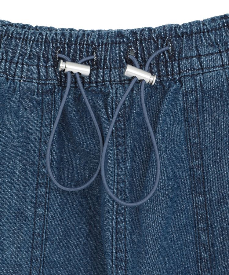 Green Parks「・SUGAR SPOON デニムギャザーパンツ」|デニム|