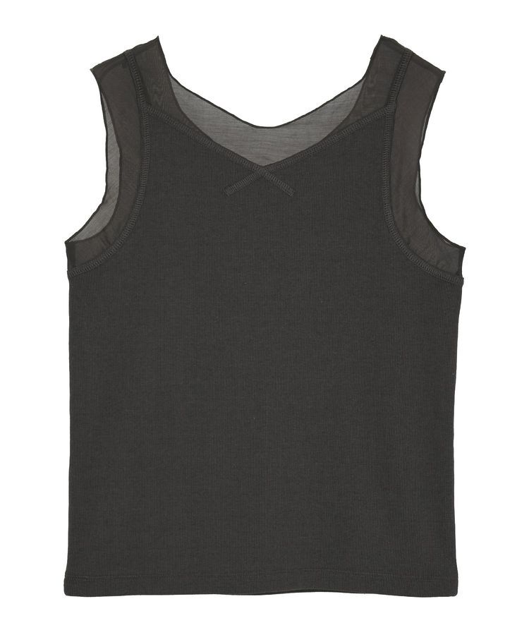 Green Parks「・SUGAR SPOON シアー切替タンクトップⅡ」|インナー|