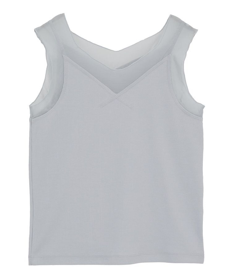 Green Parks「・SUGAR SPOON シアー切替タンクトップⅡ」|インナー|