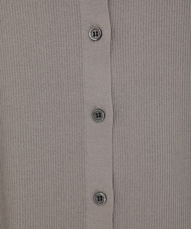 AnriettMusee「ポロ襟5分袖リブニット」|ニット・セーター|