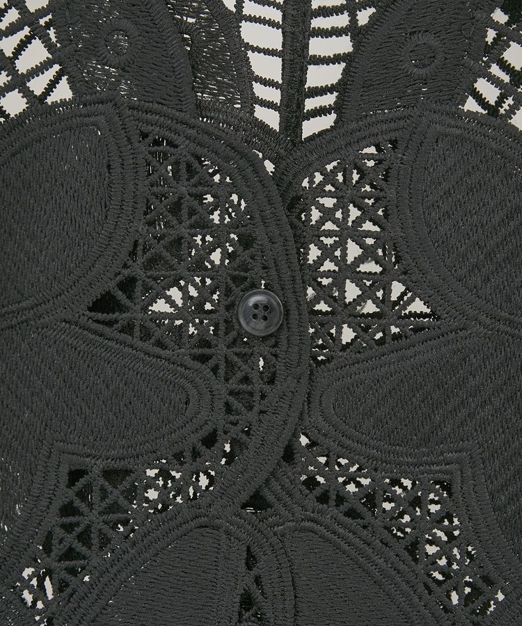 Green Parks「・ELENCARE DUE レーシーカーディガン」|カーディガン|