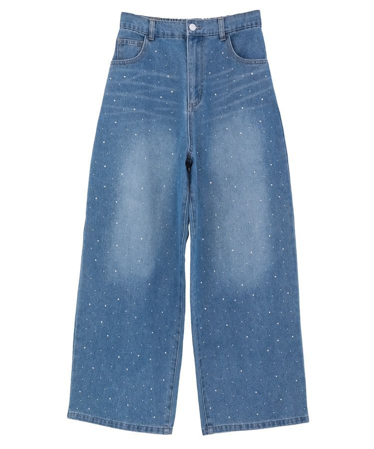Green Parks「・ELENCARE DUE ラインストーンデニム」|デニム|