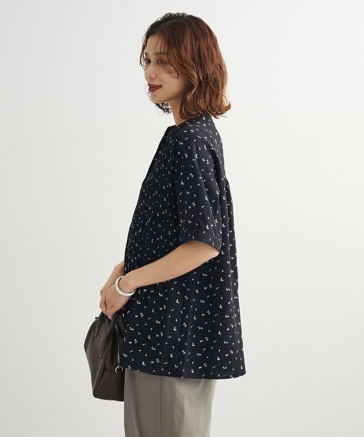 armonia「マジョリカプリーツスキッパーブラウス」|シャツ・ブラウス|