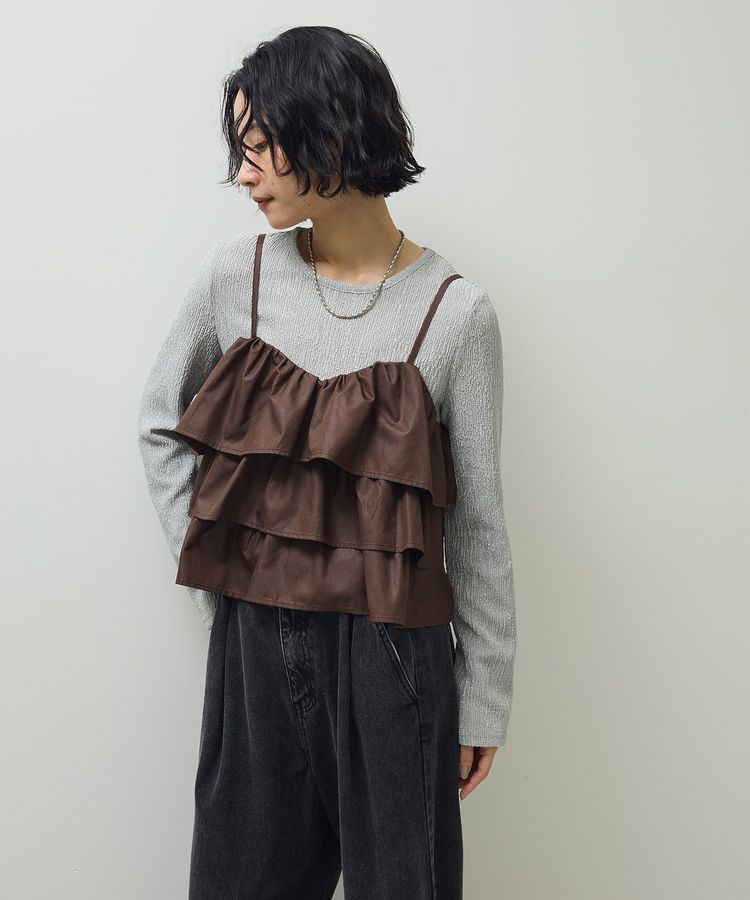 Green Parks「・Petit Fleur コウタクジャガードロンTEE」|Tシャツ・カットソー|