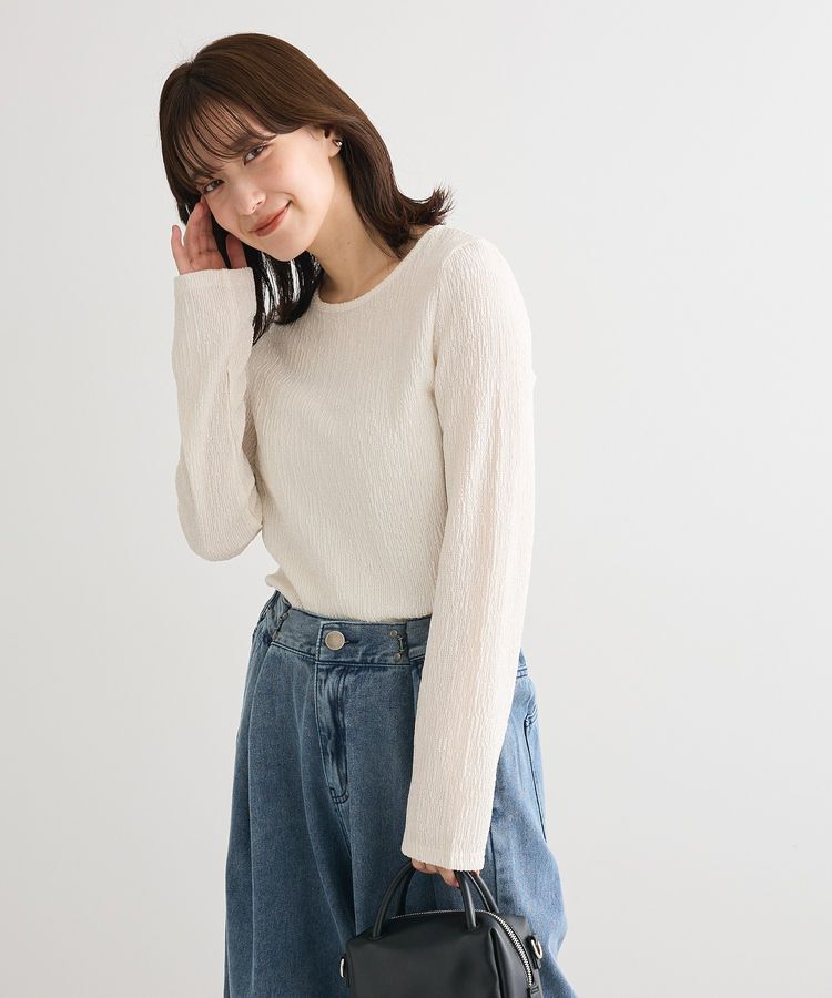 Green Parks「・Petit Fleur コウタクジャガードロンTEE」|Tシャツ・カットソー|