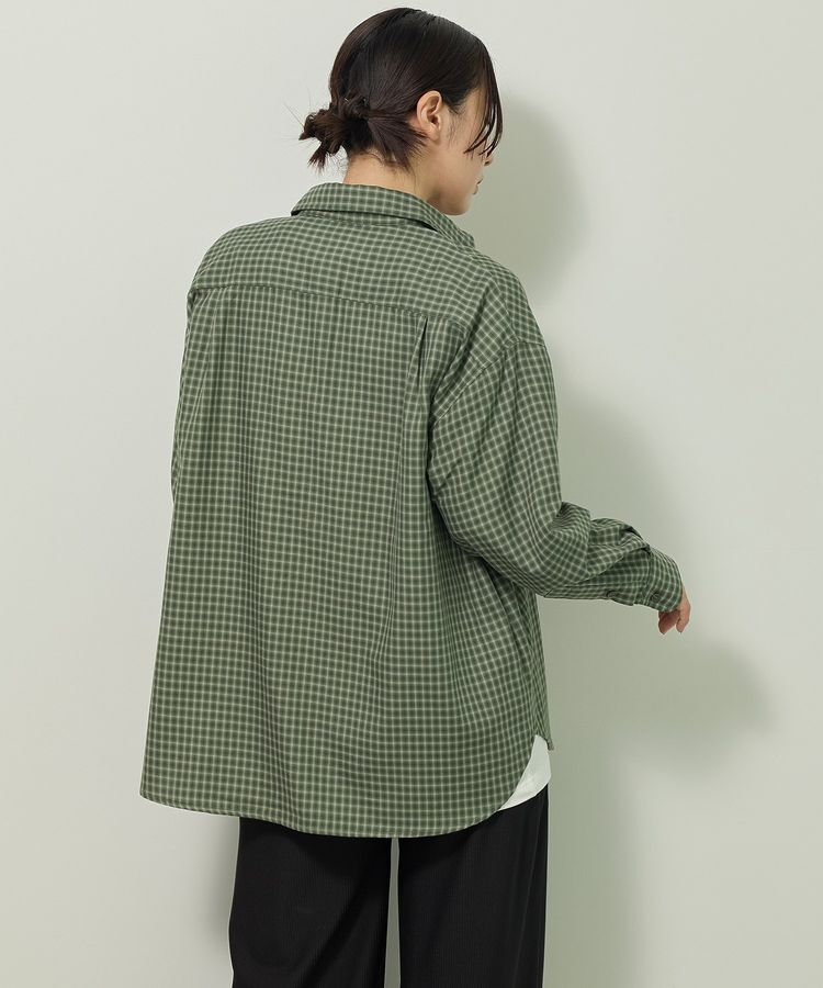 Green Parks「イージーケアアソートZIPシャツ」|シャツ・ブラウス|