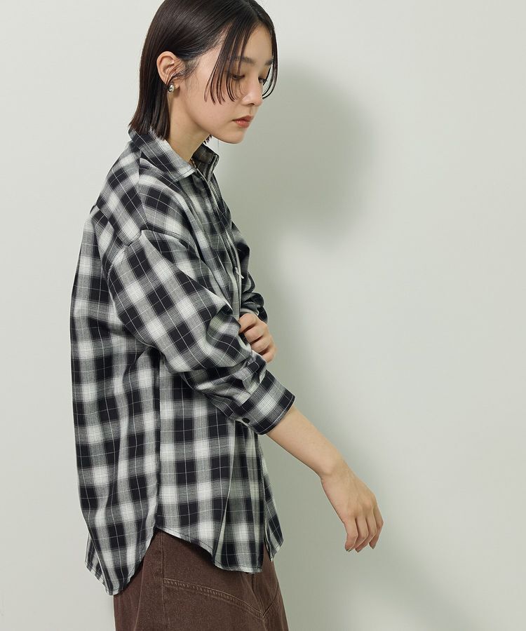 Green Parks「イージーケアアソートZIPシャツ」|シャツ・ブラウス|