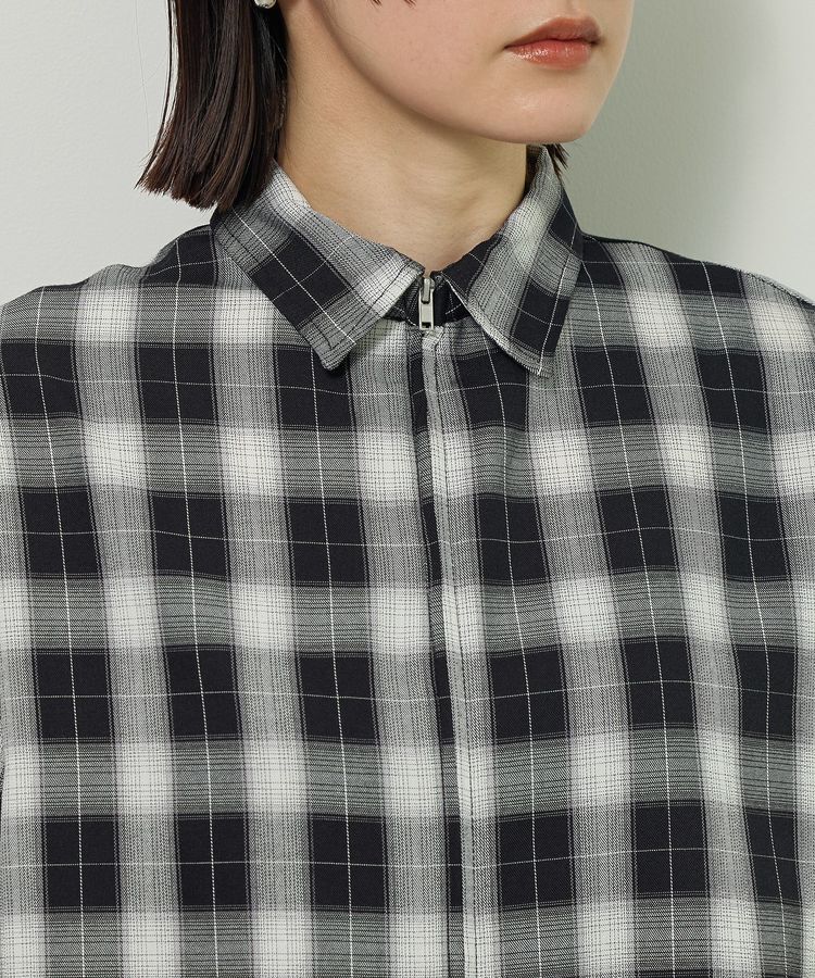 Green Parks「イージーケアアソートZIPシャツ」|シャツ・ブラウス|