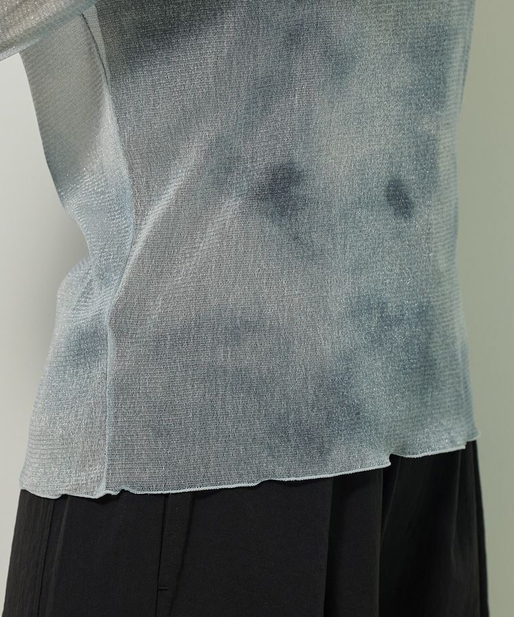 Green Parks「シアー柄プルオーバー」|Tシャツ・カットソー|