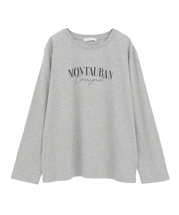 Green Parks「キレイ目ロゴ長袖Tシャツ」|Tシャツ・カットソー|