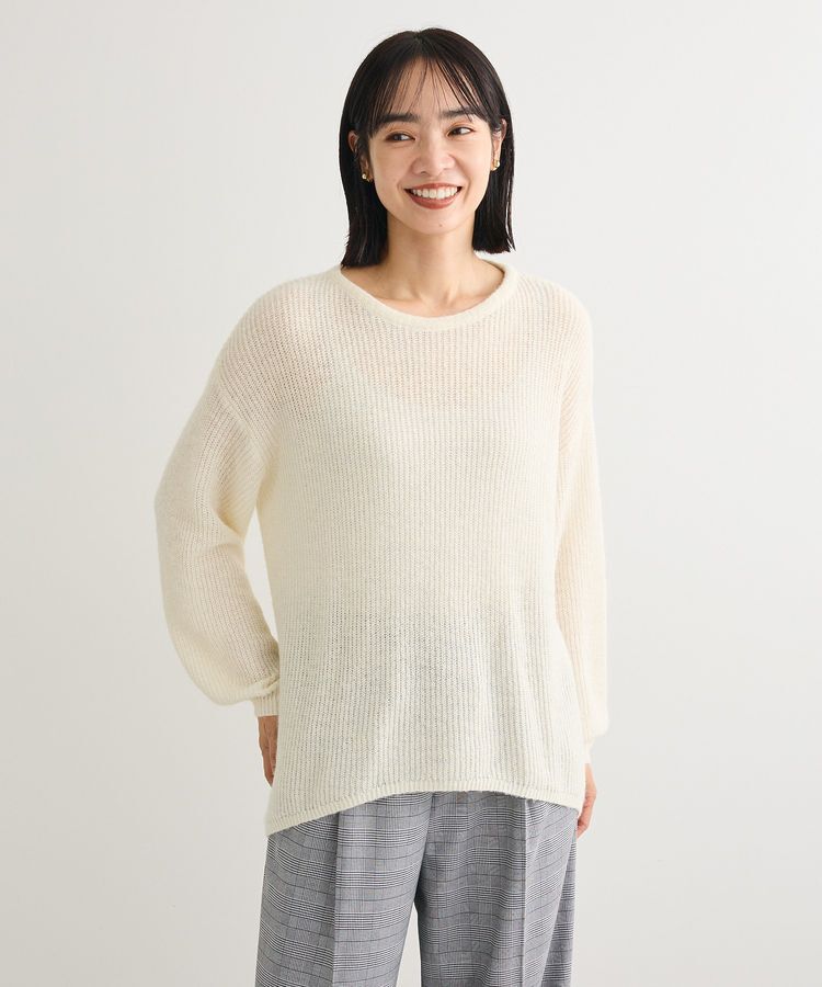 Green Parks「シアーゆったりニットプルオーバー」|ニット・セーター|