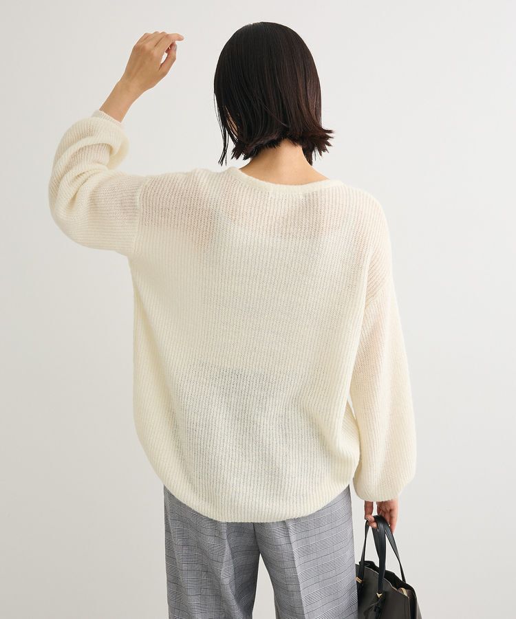 Green Parks「シアーゆったりニットプルオーバー」|ニット・セーター|