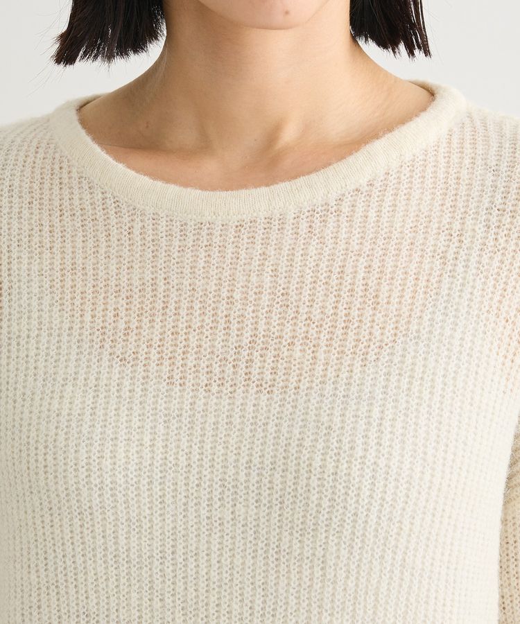 Green Parks「シアーゆったりニットプルオーバー」|ニット・セーター|