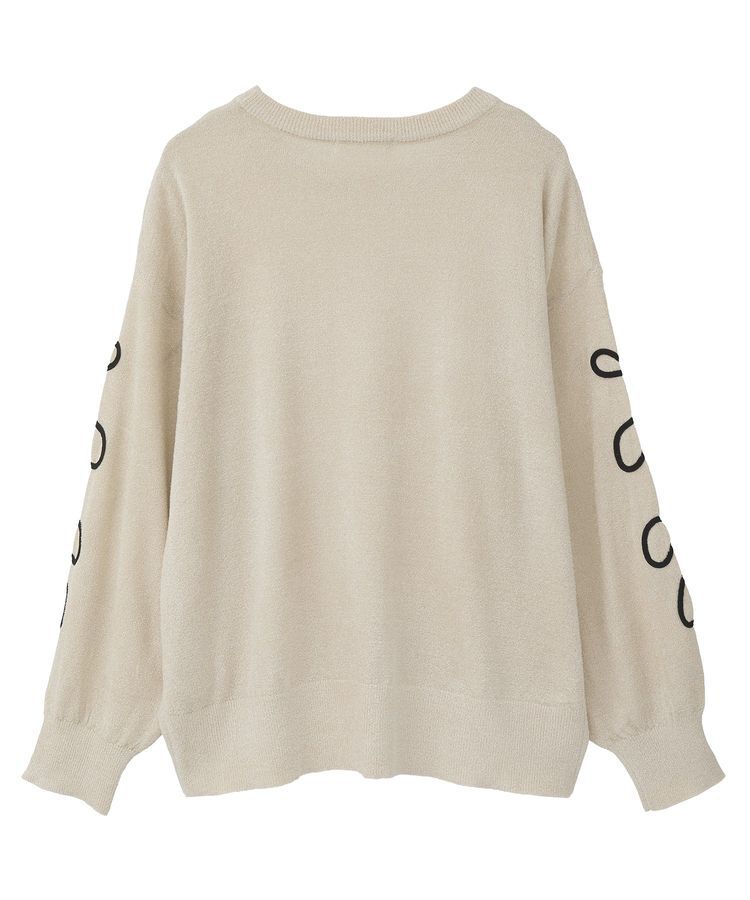 Green Parks「刺繍コードニットプルオーバー」|ニット・セーター|