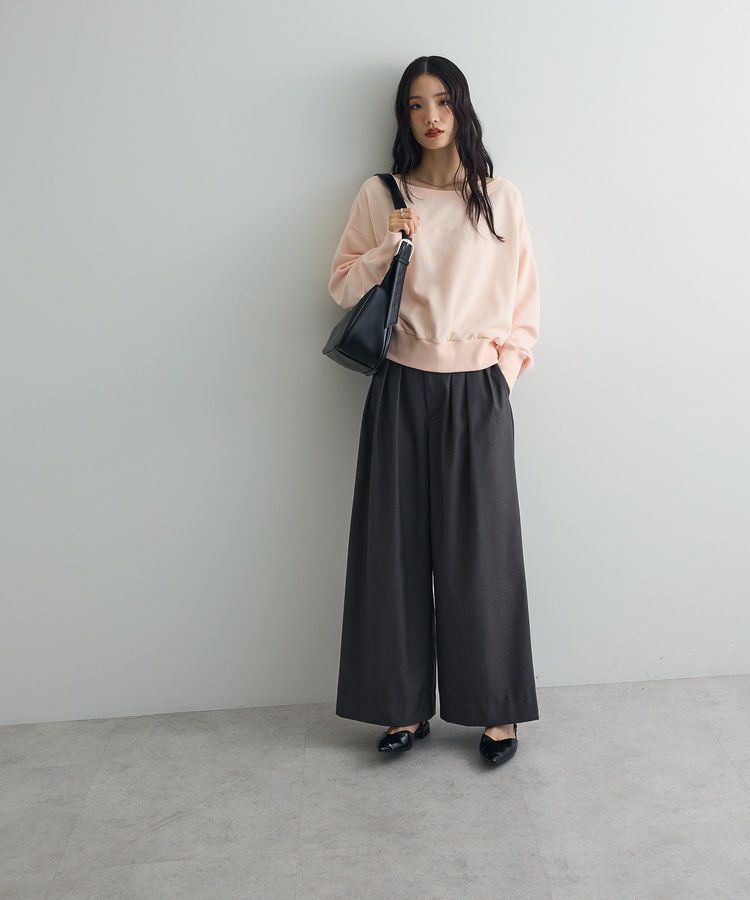 AnriettMusee「オフショルスウェット」|スウェット・ジャージ|