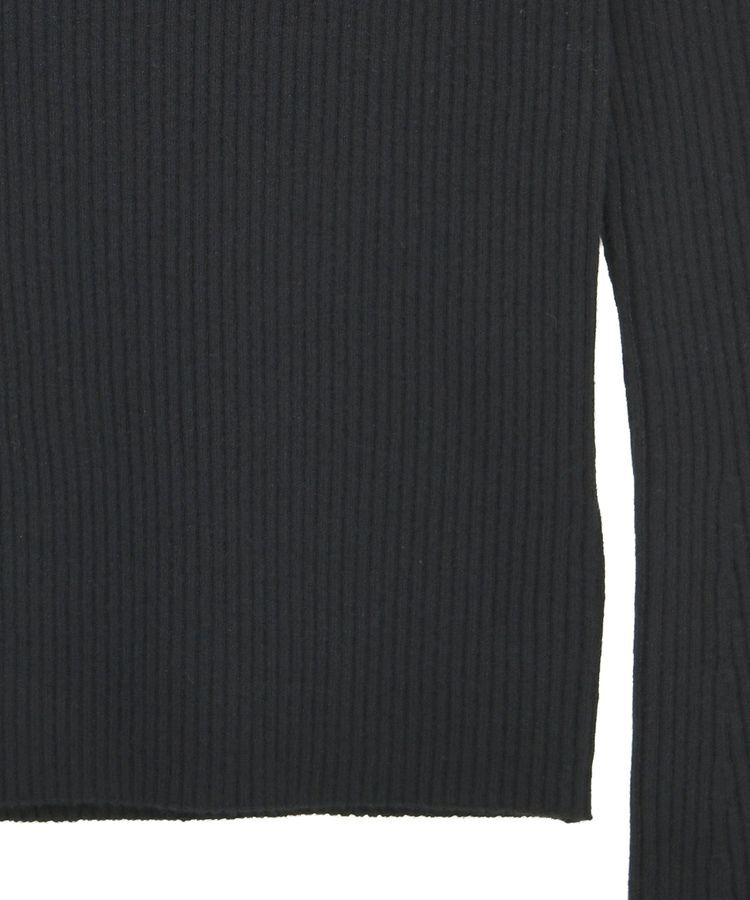 AnriettMusee「前後2wayアシンメトリー袖フレアリブニット」|ニット・セーター|