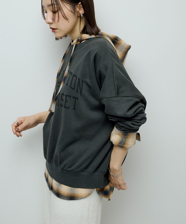armonia「オーバーサイズロゴ裏毛プルオーバー」|スウェット・ジャージ|