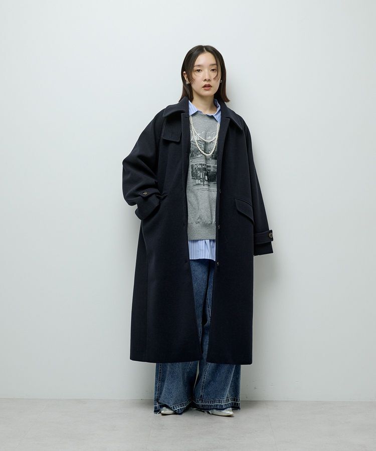 armonia「オーバーサイズロゴ裏毛プルオーバー」|スウェット・ジャージ|