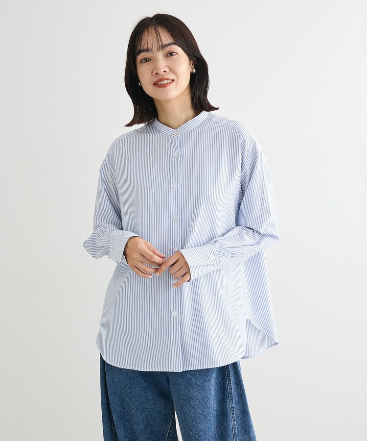 Green Parks「バンドカラーインナーシャツ」|インナー|