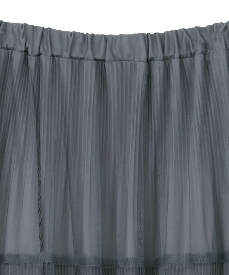 Green Parks「チュールプリーツティアードスカート」|スカート|