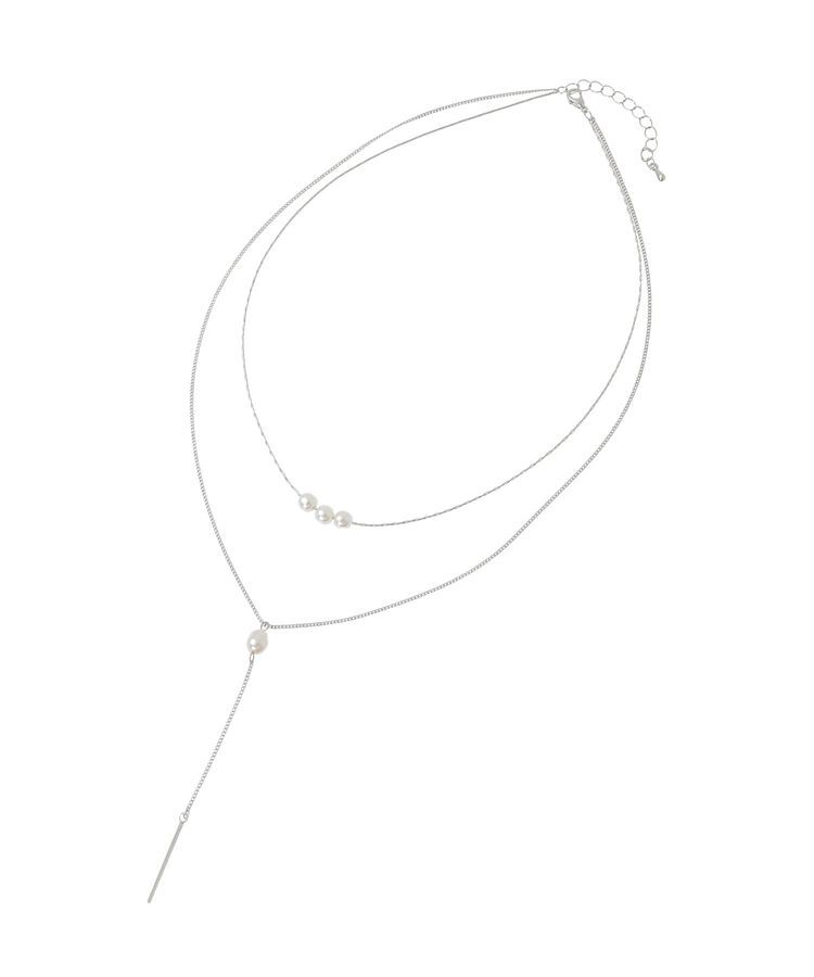 Green Parks「Y字2連ネックレス」|ネックレス|