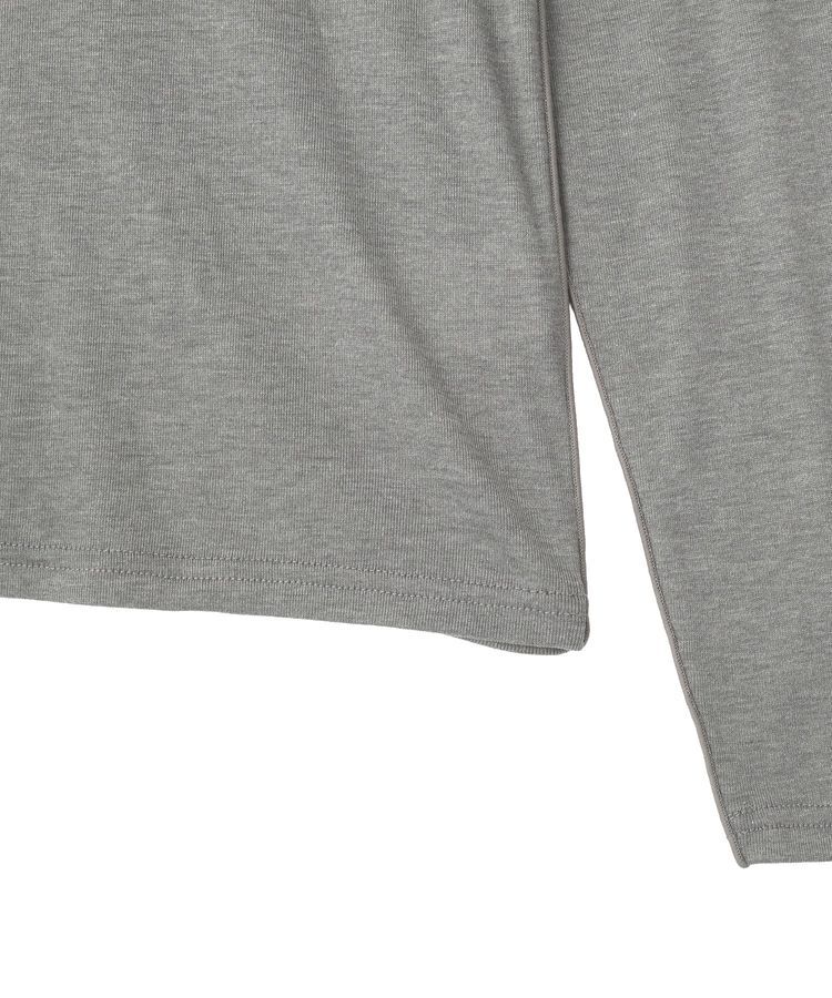 Green Parks「シアーリブタートルプルオーバー」|インナー|