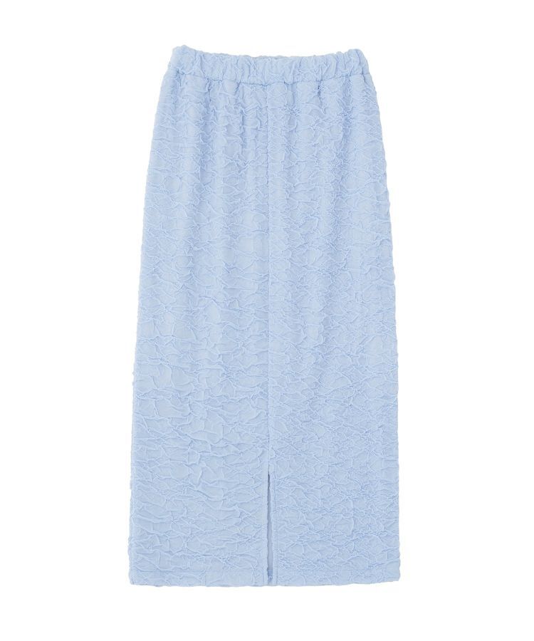 Green Parks「表面感ポコポコIラインスカート」|タイト|