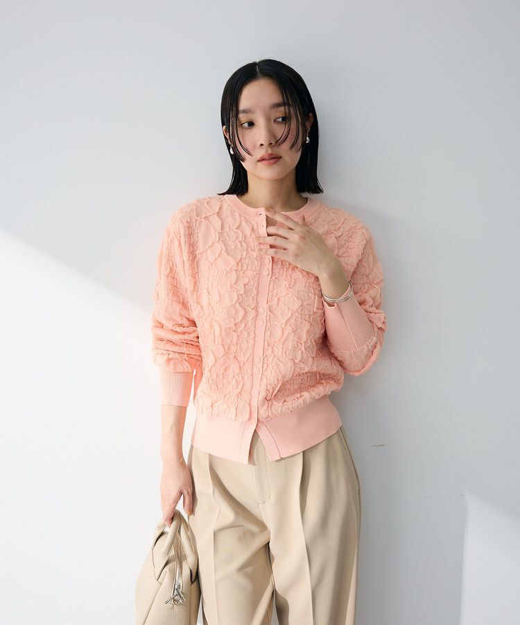 Green Parks「表面感ニットカーディガン」|カーディガン|