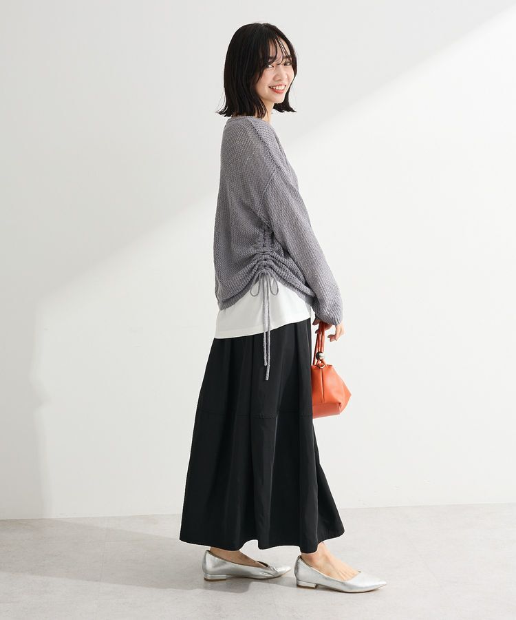 Green Parks「ホワイトインナーストレートプルオーバー」|インナー|