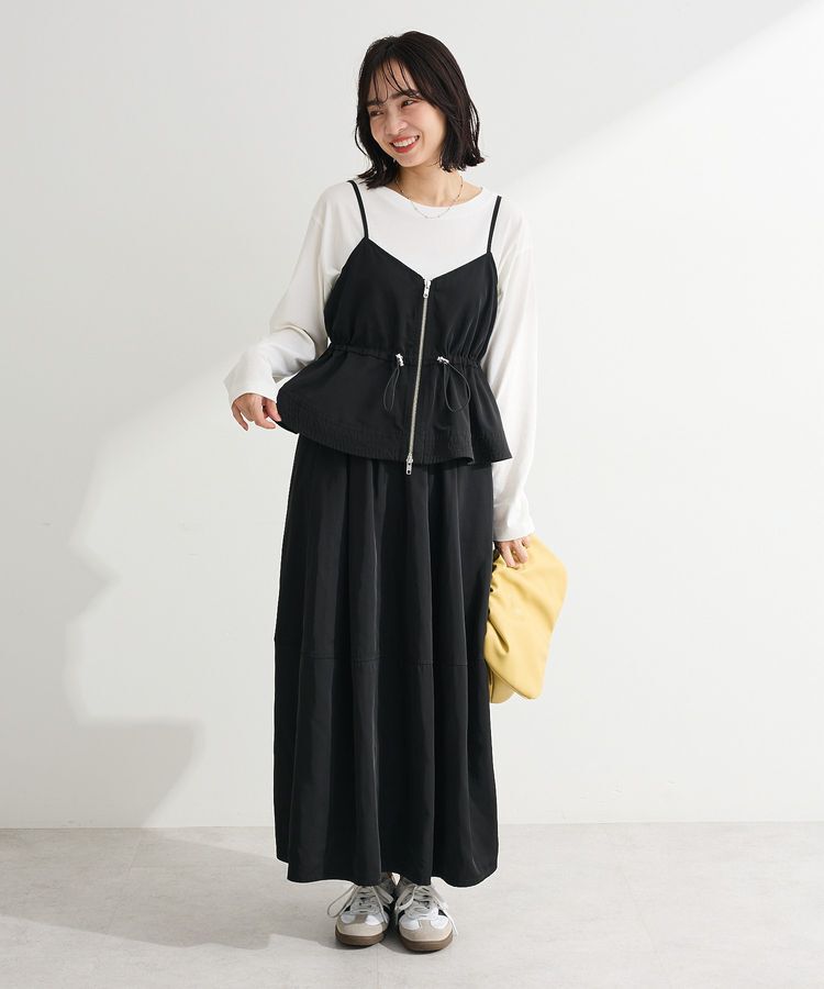 Green Parks「ホワイトインナーストレートプルオーバー」|インナー|