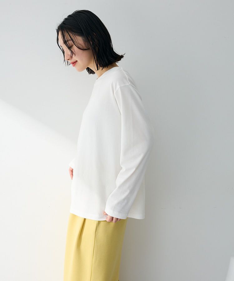 Green Parks「ホワイトインナーストレートプルオーバー」|インナー|