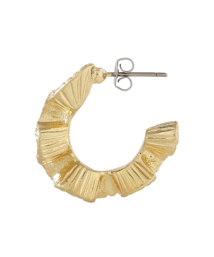 Green Parks「ラッフルフープピアス」|ピアス|