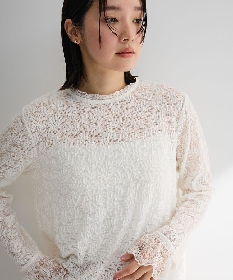 Green Parks「総レースプルオーバー」|インナー|