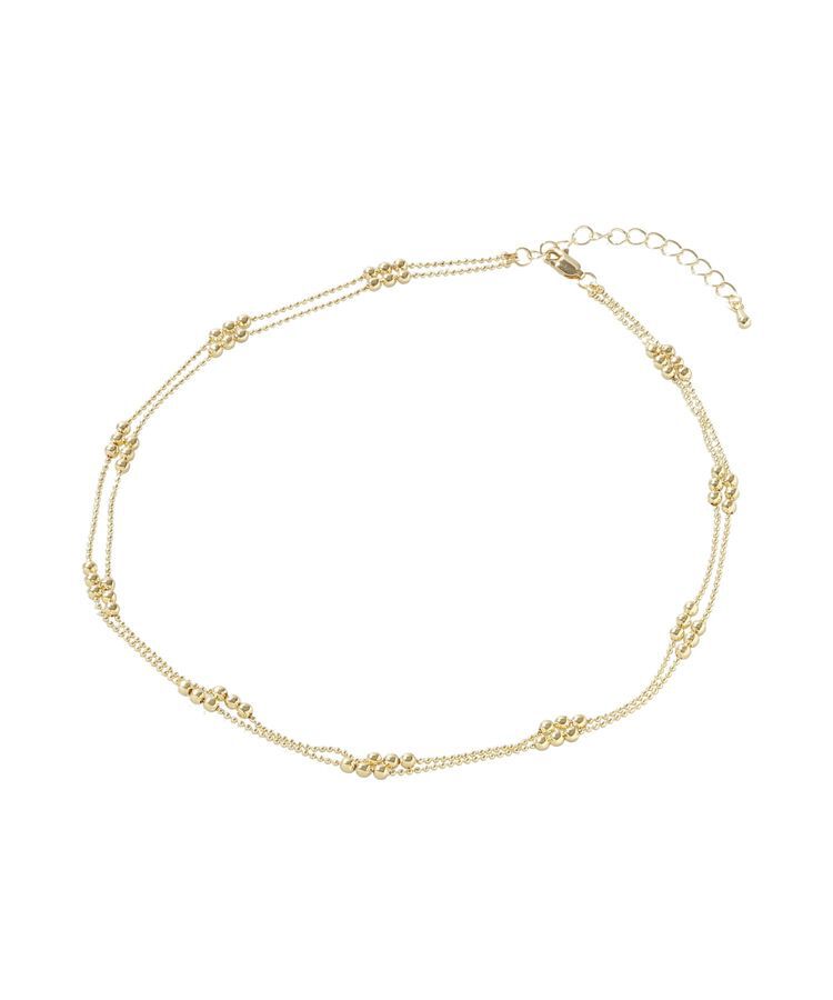 Green Parks「スリードットチェーンネックレス」|ネックレス|