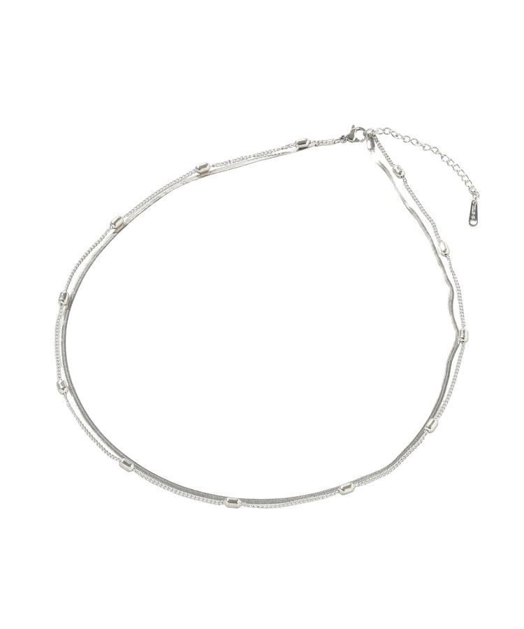 Green Parks「【ステンレス】スネーク2連ネックレス」|ネックレス|