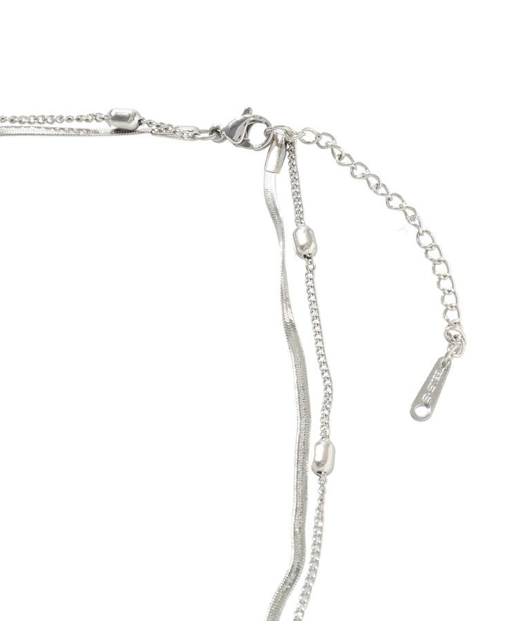 Green Parks「【ステンレス】スネーク2連ネックレス」|ネックレス|