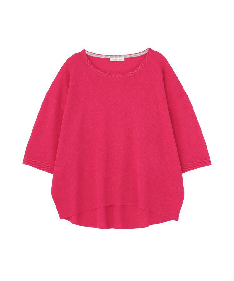 Green Parks「七分袖機能ニットプルオーバー」|ニット・セーター|