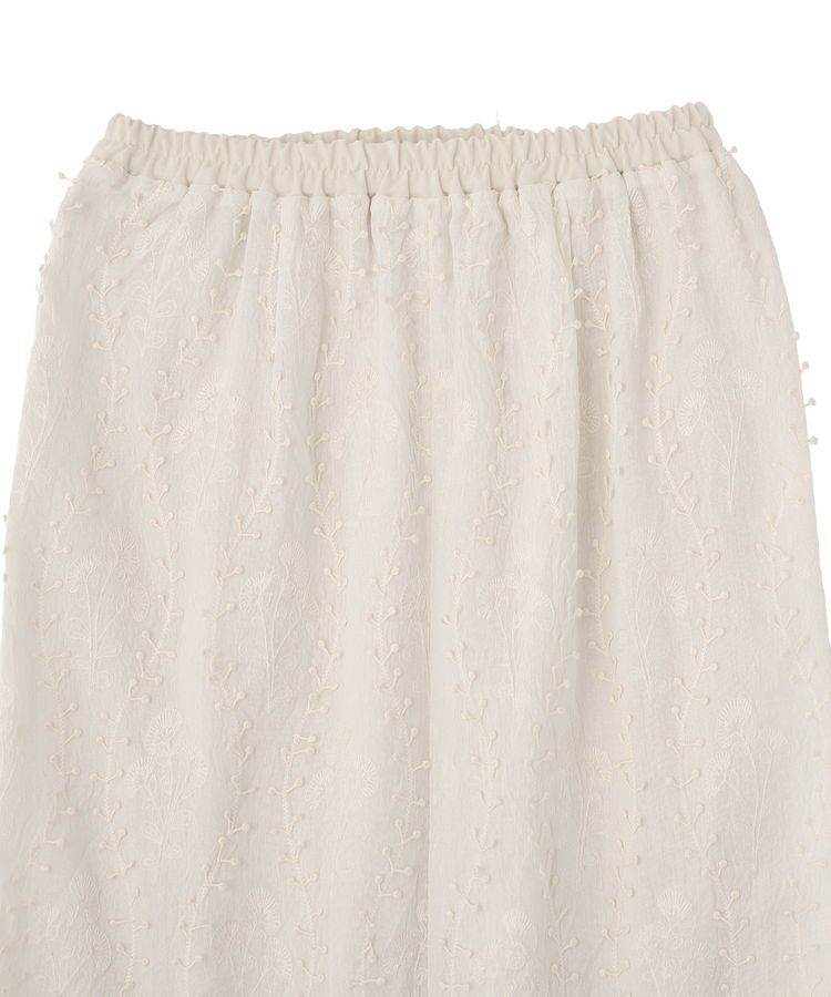 Green Parks「3Dレース刺しゅうスカート」|スカート|