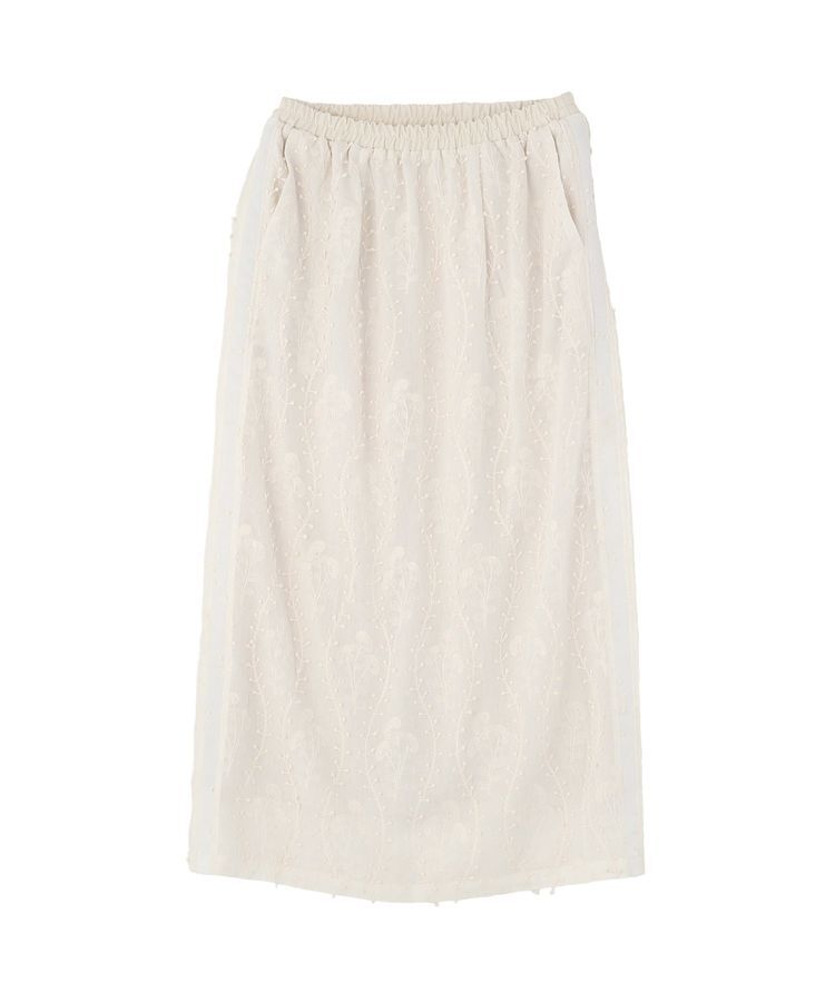 Green Parks「3Dレース刺しゅうスカート」|スカート|
